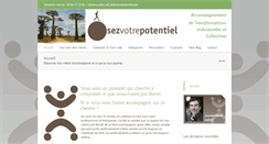 Desktop Screenshot of osezvotrepotentiel.com